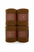 Sixteen Cypress Leatherette Polos, Camel & Cognac