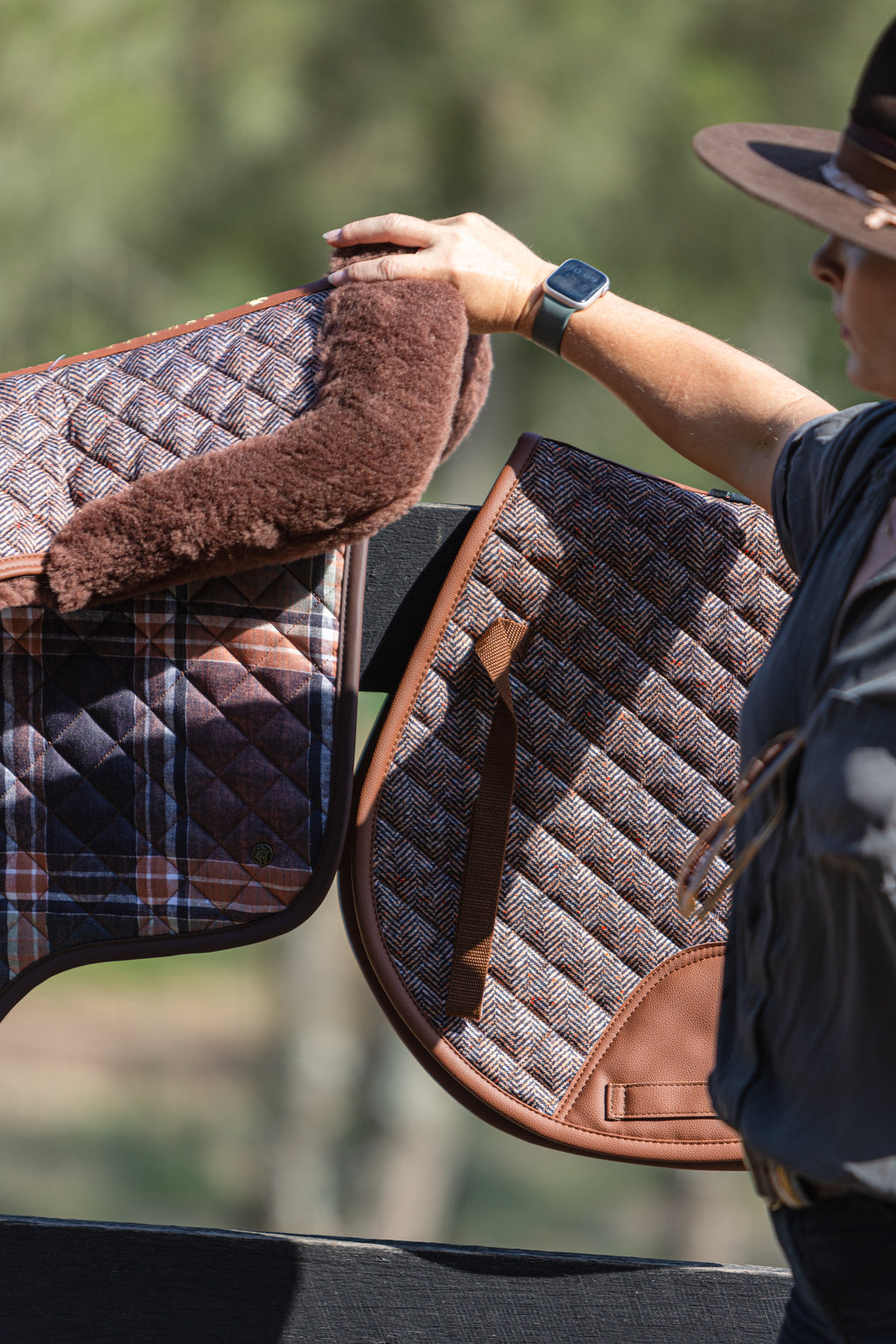 Sixteen Cypress Brown Herringbone Show-Jump Bundle