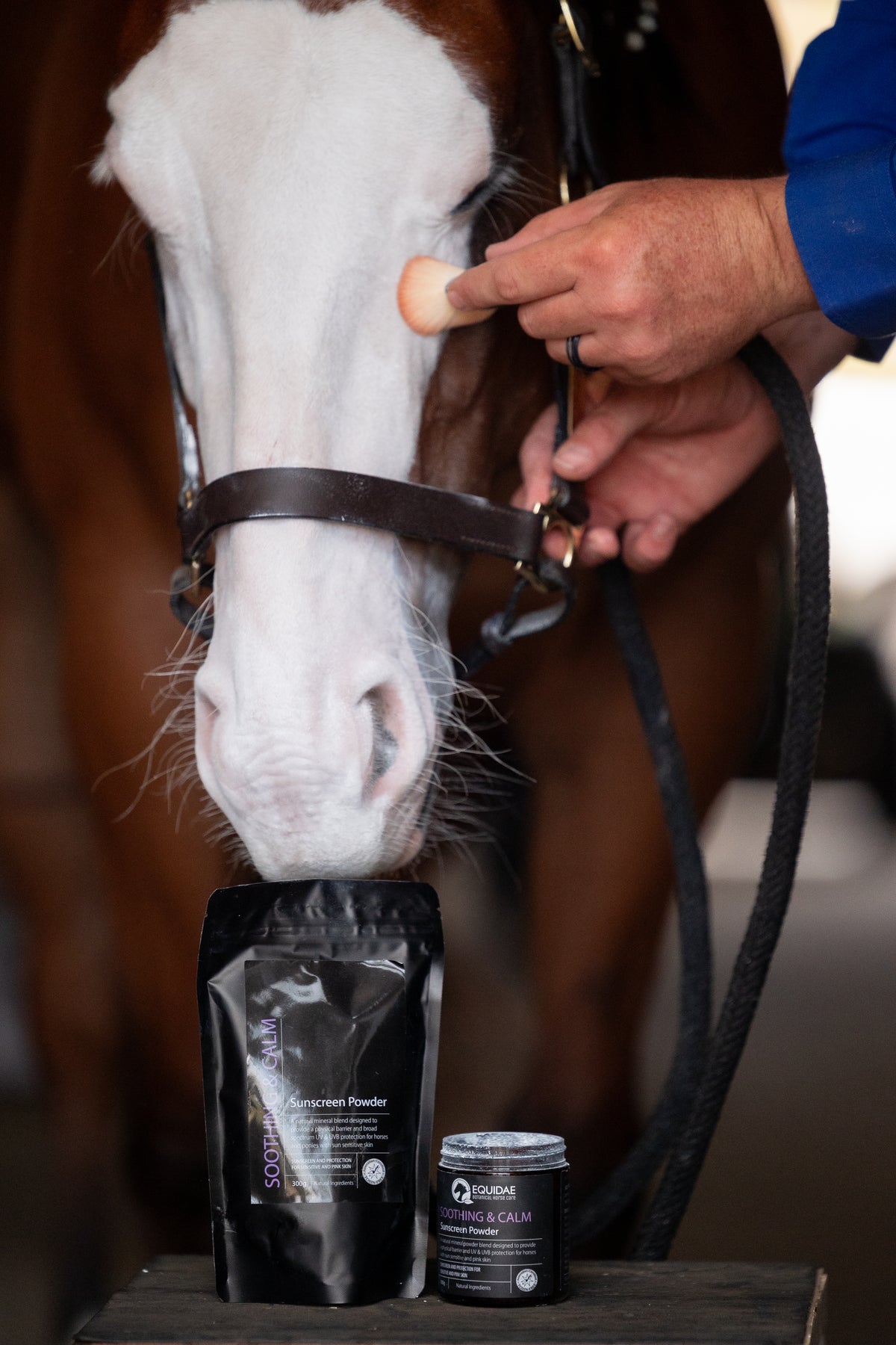 SOOTHING &amp; CALM Horse Sunscreen Powder (Sunscreen for Horses)