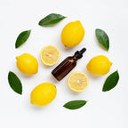 Table with ingredients used for horse essential oils